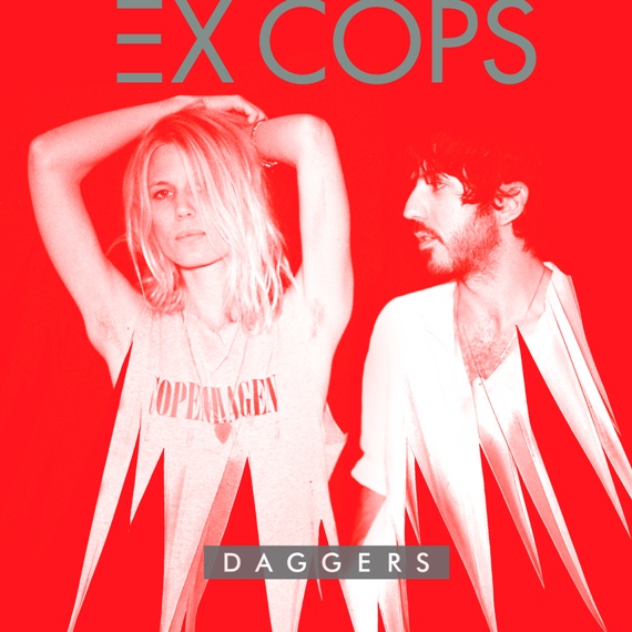 Ex Cops, Coverpic from the Album Daggers